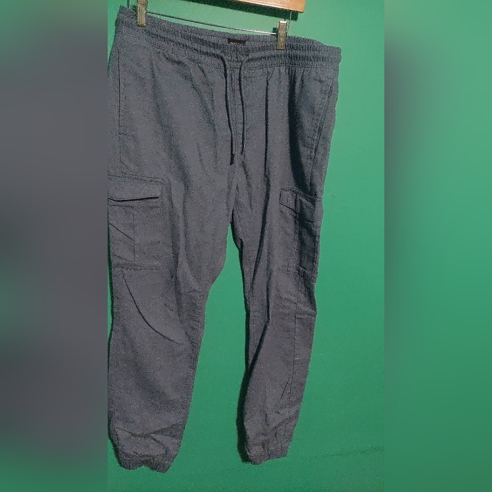 BUFFALO David Bitton - Grayish Blue Cargo pants, only worn twice